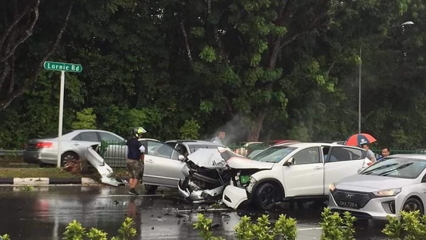 Five people including 9-year-old girl injured in Lornie Road accident Five people including 9-year-old girl injured in Lornie Road accident