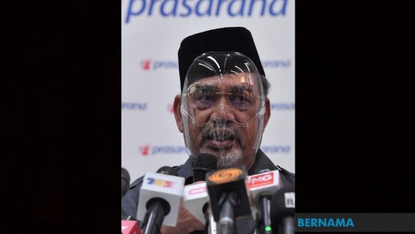 Tajuddin didenda tidak pakai pelitup semasa sidang media