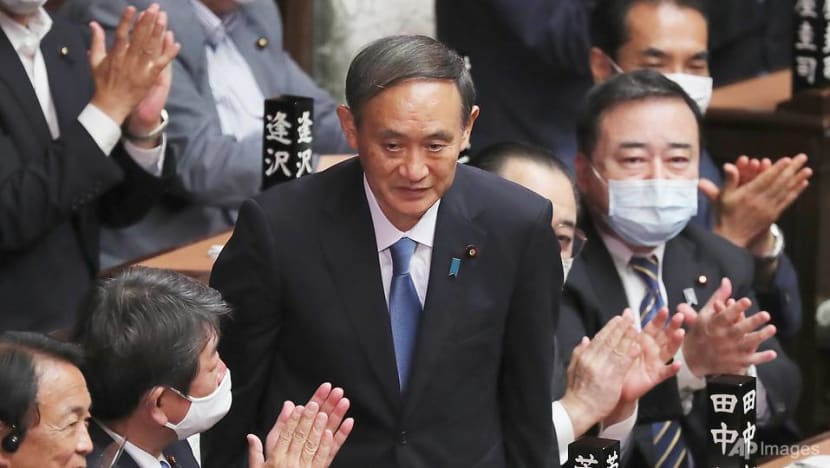 Japan's populist, pragmatic new PM Suga pushes Abe's vision Japan's populist, pragmatic new PM Suga pushes Abe's vision