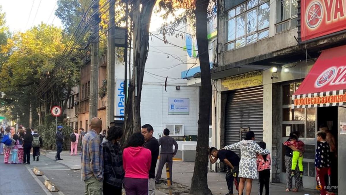 An earthquake hits Mexico City, and there were no immediate reports of damage