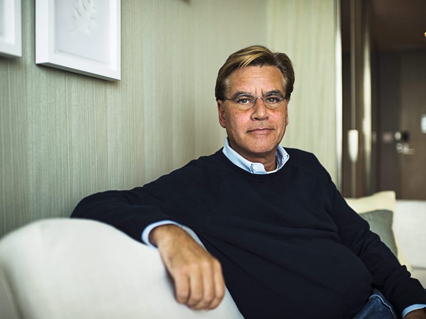 In this Oct 20, 2015 file photo, screenwriter Aaron Sorkin poses for a photo while promoting his movie Steve Jobs in Toronto. Photo: The Canadian Press via AP