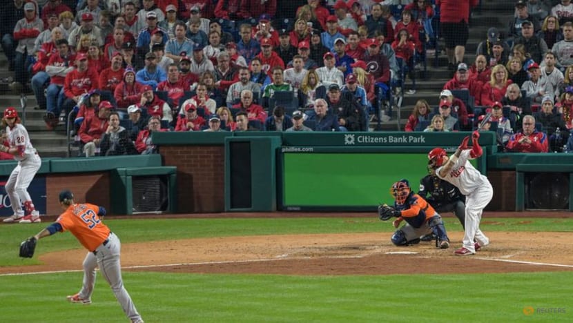 Baseball-Astros no-hit Phillies to even World Series 2-2 Baseball-Astros no-hit Phillies to even World Series 2-2