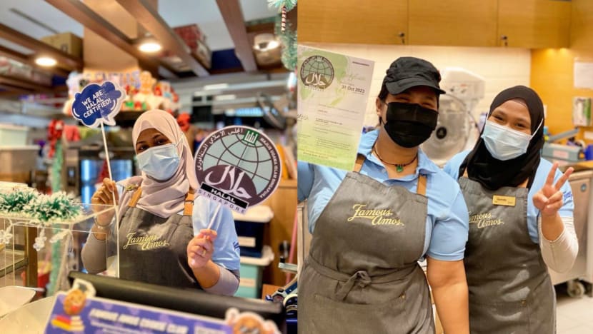 Famous Amos di SG kini ada sijil halal MUIS Famous Amos di SG kini ada sijil halal MUIS