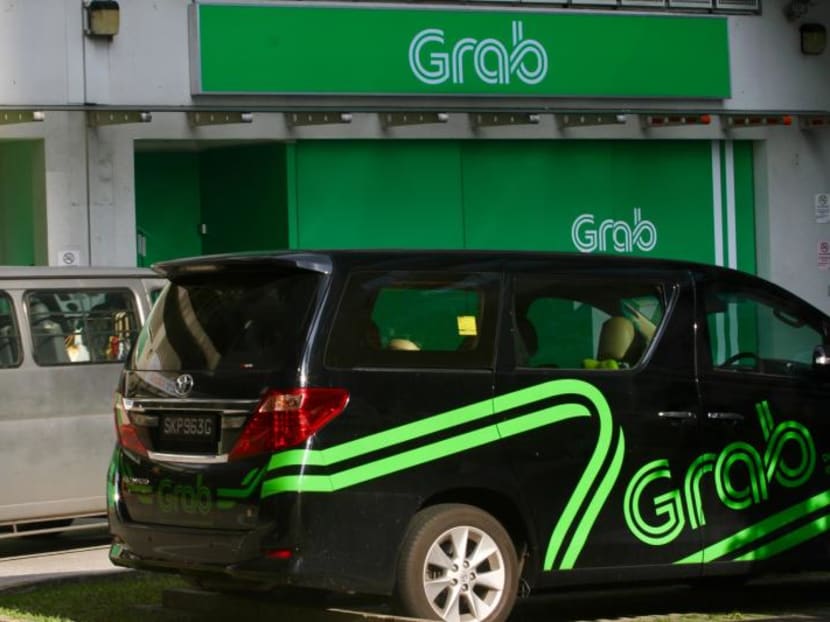 GrabCar offices at Midview City in Sin Ming on July 5, 2018.