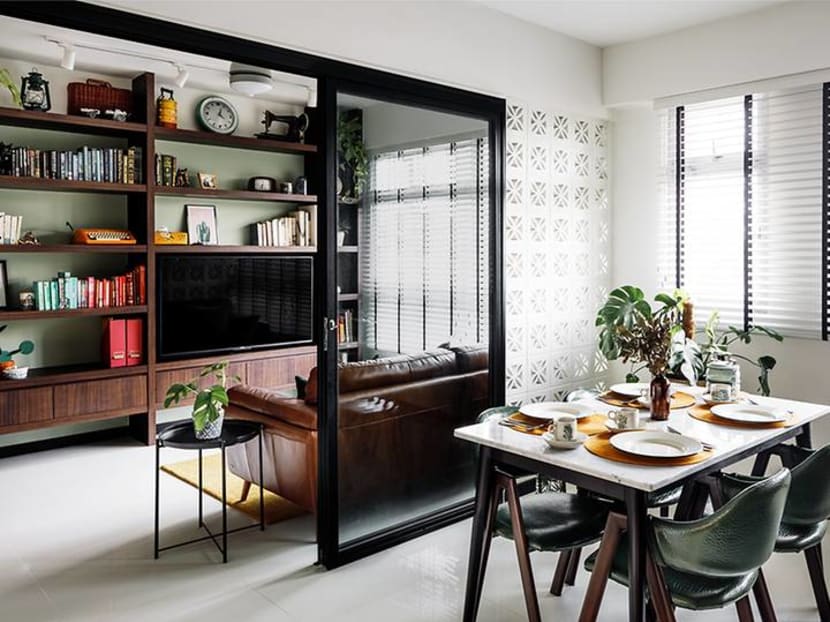 How grandma’s Peranakan dresser inspired a 731 sq ft BTO flat that’s also a smart home