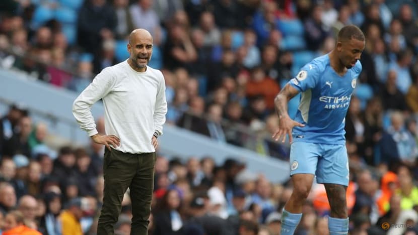Soccer-Grealish on target as Man City put five past hapless Norwich