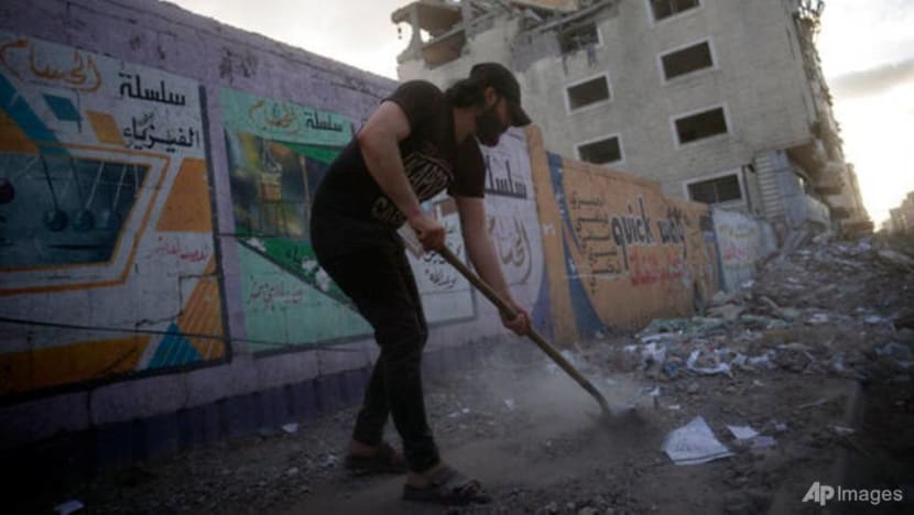 Biden vows to help 'rebuild' Gaza, insists on two-state solution Biden vows to help 'rebuild' Gaza, insists on two-state solution