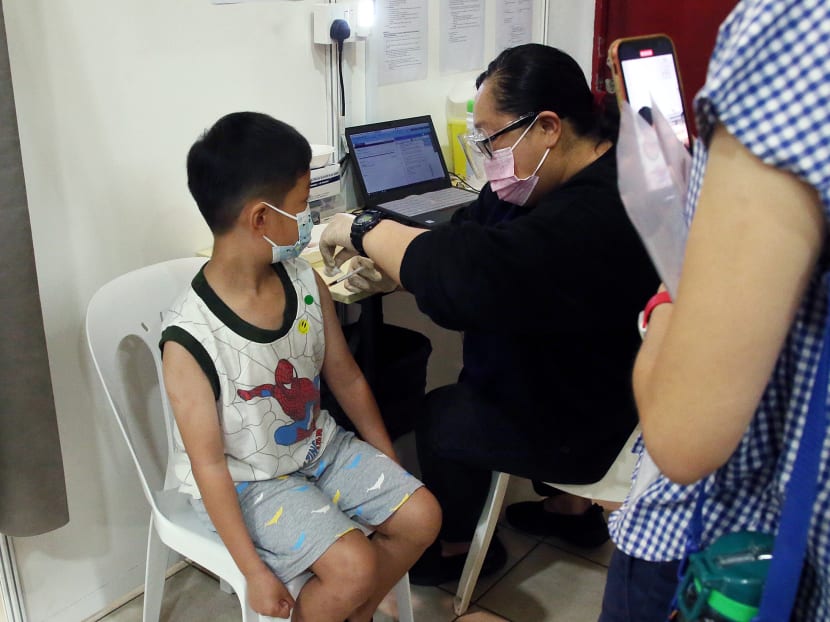 As of May 10, about 81 per cent of children aged five to 11 have either booked an appointment for or received their first dose of the Covid-19 vaccine, while about 69 per cent have received their second dose. 