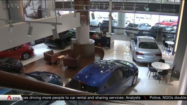More people engaging car rental and sharing services as COE premiums climb | Video