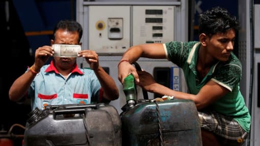 Indian government trims tax on fuel to fight inflation