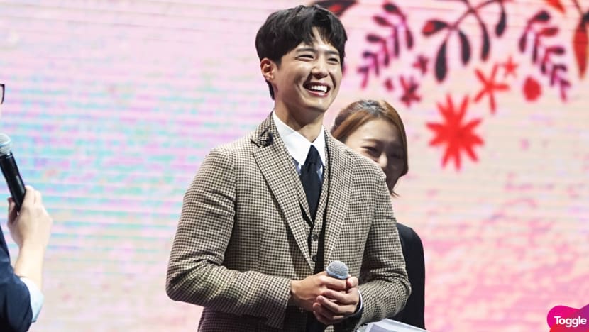 A good… no, a GREAT day with Park Bo Gum in Singapore