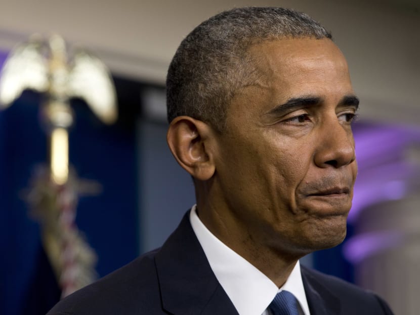 President Barack Obama pauses as he speaks in the White House briefing room, Thursday, June 23, 2016, in Washington. Photo: AP