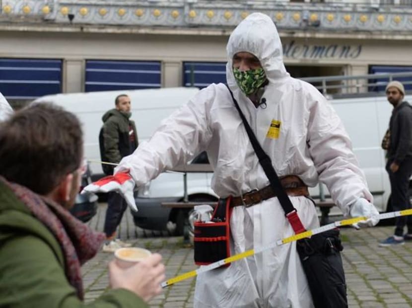 Brussels 'COVID boys' take on mission to police pandemic rules Brussels 'COVID boys' take on mission to police pandemic rules