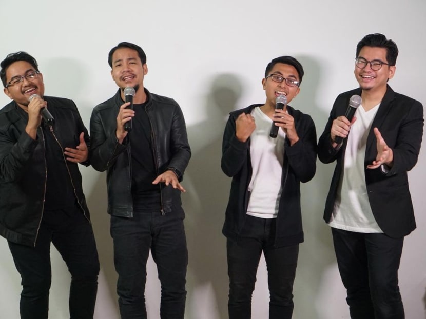 Rabithah, signed to Malaysia’s Tarbiah Sentap Records, are one of a number of bands under the label producing a sound known as “pop nasyid”, a music style embraced by modern urban Muslims.