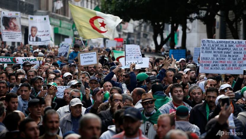 Algerians protest against new president but some say it's time for dialogue