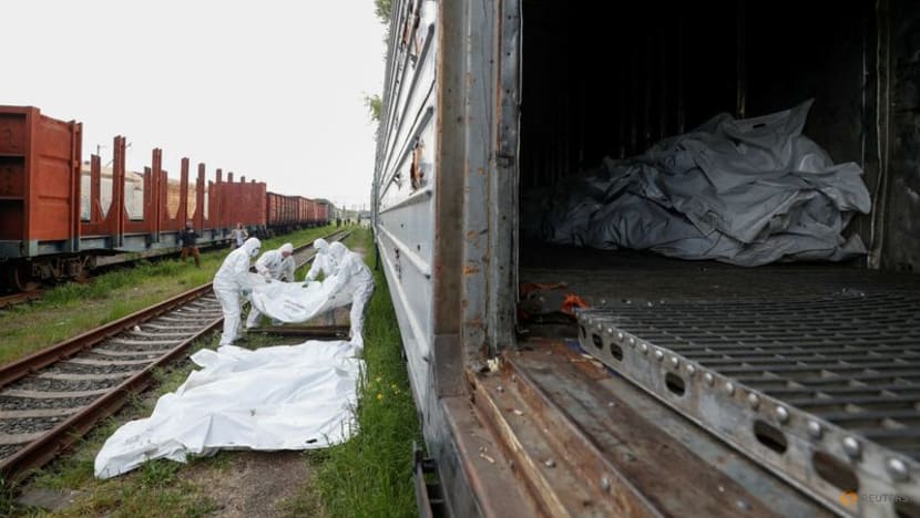 Ukraine collects Russian dead as war rages on multiple fronts Ukraine collects Russian dead as war rages on multiple fronts