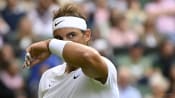 Rafa dazzled by Wimbledon sun in first round win