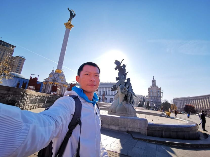 Former actor Ix Shen and his Ukrainian wife are staying put in Kyiv despite Russian invasion