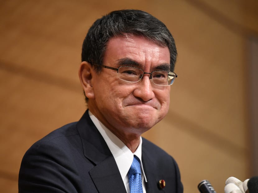 Japan's vaccines minister Kono favoured as next PM in opinion polls