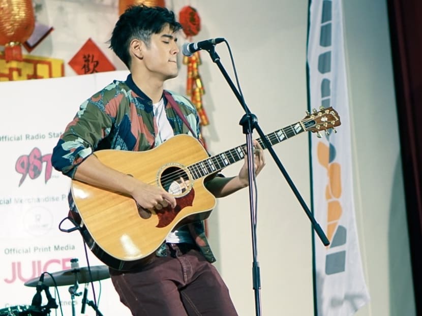 Singaporean singer-songwriter Nathan Hartono is working hard with Taiwanese pop star Jay Chou to prepare for the biggest show of his life, which willl include a rap in Mandarin. Photo: Hon Jing Yi