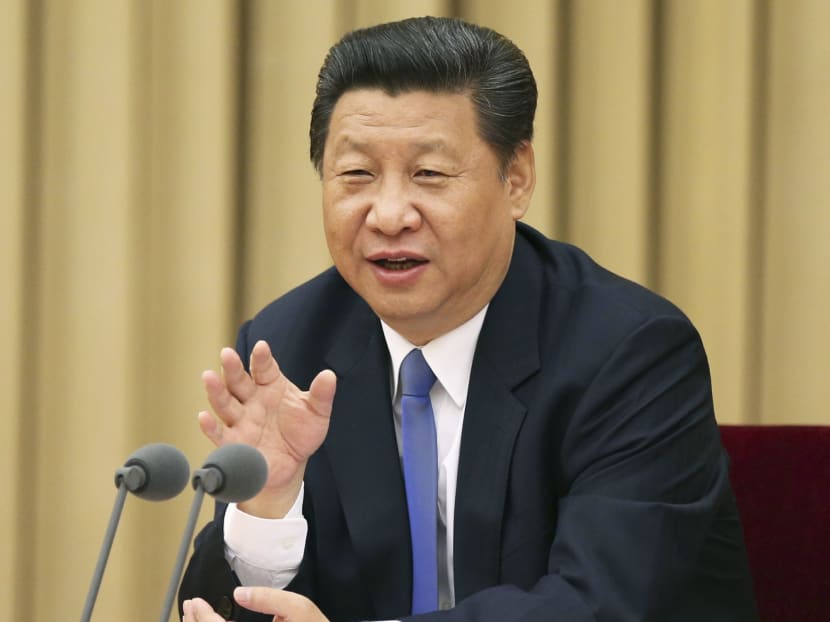 Chinese President Xi Jinping addresses a meeting of the united front work in Beijing, capital of China. The meeting was held in Beijing from May 18 to 20. Photo: Xinhua