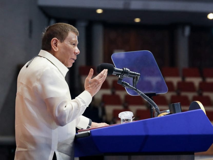 Philippine President Rodrigo Duterte has banned his cabinet from speaking out in public on the South China Sea dispute, after key ministers engaged in a war of words with Beijing. Philippine President Rodrigo Duterte has banned his cabinet from speaking out in public on the South China Sea dispute, after key ministers engaged in a war of words with Beijing.