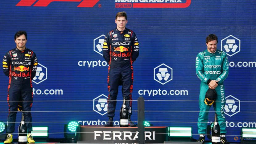 Verstappen leads rampaging Red Bulls to one-two finish in Miami