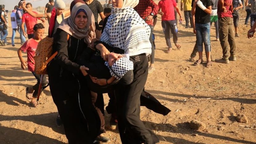 3 warga Palestin, termasuk 1 budak lelaki maut dalam bantahan Gaza