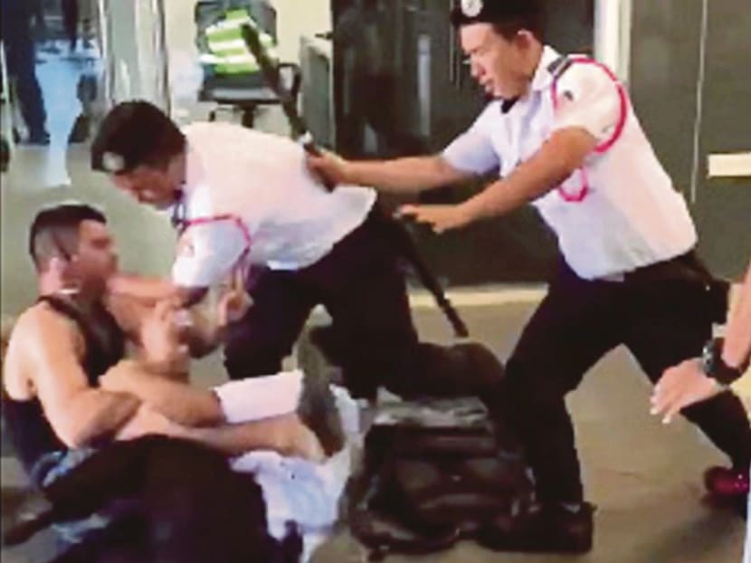 A video of the MMA fighter, engaging in a scuffle with Nepalese security guards at a condo in USJ went viral on social media on Monday (July 17). Screenshot via NST