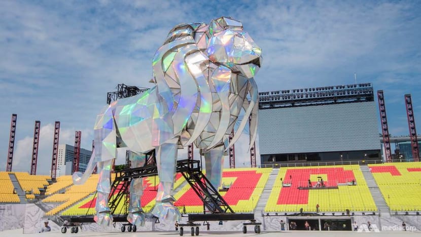 NDP 2019: What it takes to operate a 6m tall, 1,000kg lion puppet
