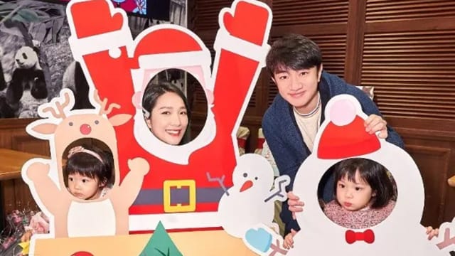 王祖蓝、李亚男为女儿庆生　邀请病童举行圣诞联欢会