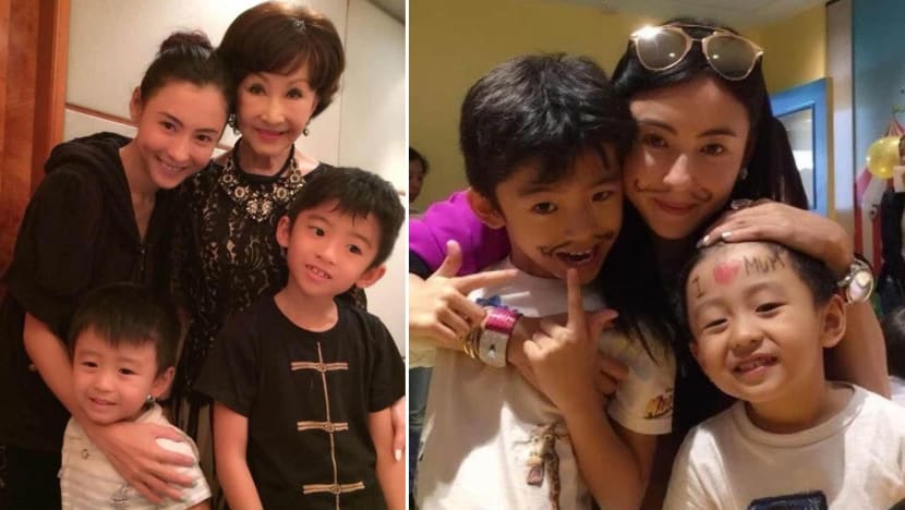Cecilia Cheung will not tell her sons why she divorced Nicholas Tse