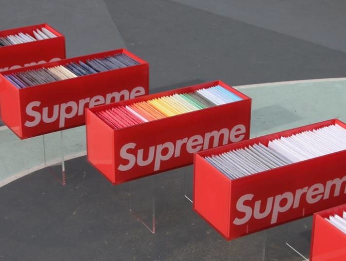 Supreme Seoul Box Logo Sticker - US