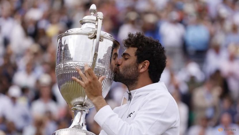Dominant Berrettini wins second straight Queen's title Dominant Berrettini wins second straight Queen's title