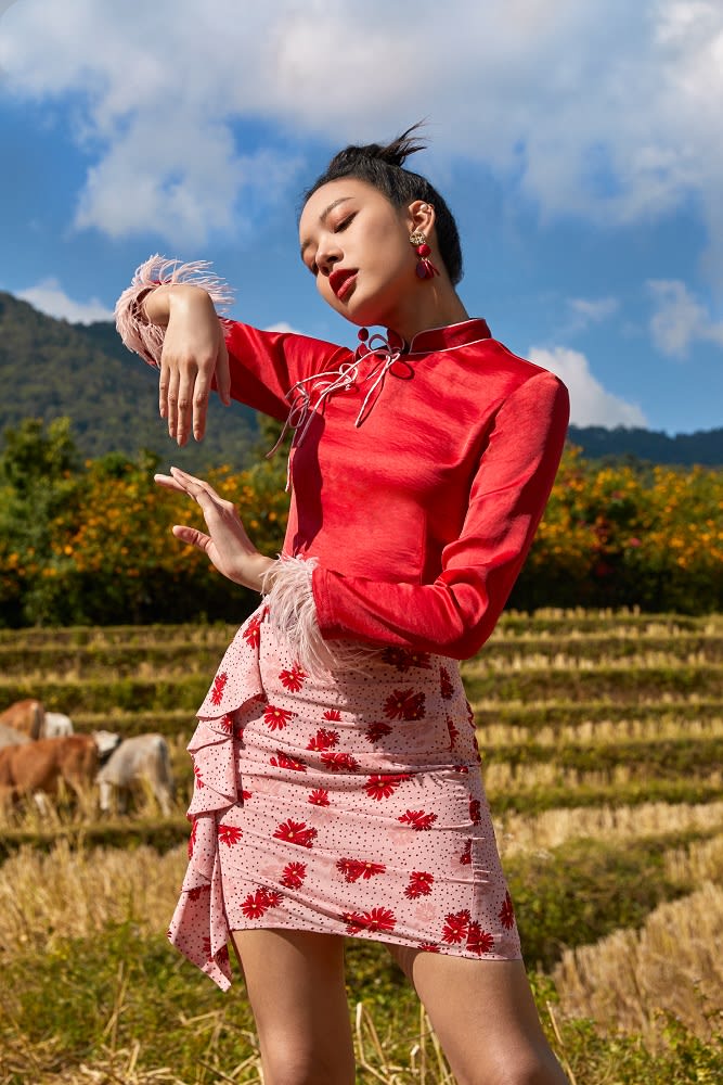 modern chinese cheongsam