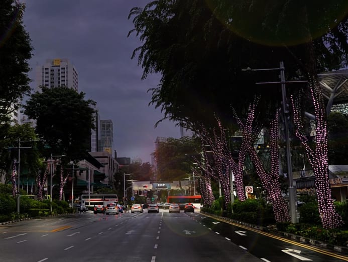 Orchard Road has been transformed into a Christmas on a Great Street