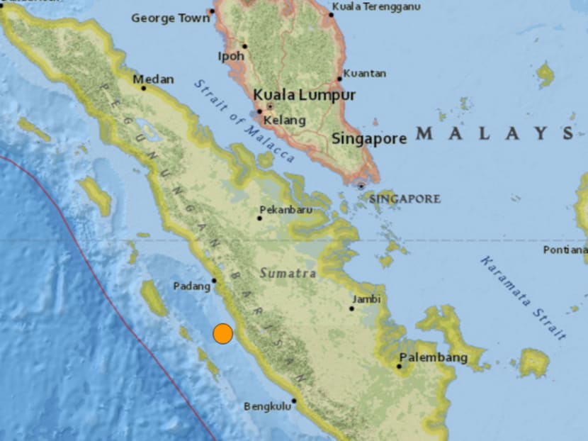 The earthquake that hit Indonesia on Thursday morning (June 2). Photo: Screencap from USGS