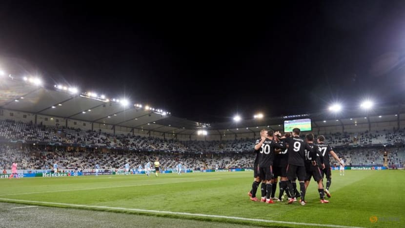 Football:
Juventus off to winning Champions League start at Malmo Football:
Juventus off to winning Champions League start at Malmo