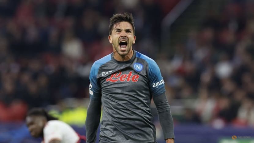 Memory of Maradona evoked as Napoli thrash Ajax Memory of Maradona evoked as Napoli thrash Ajax