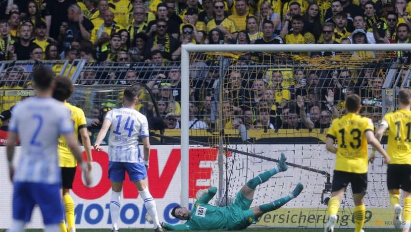 Haaland scores in Dortmund farewell appearance Haaland scores in Dortmund farewell appearance