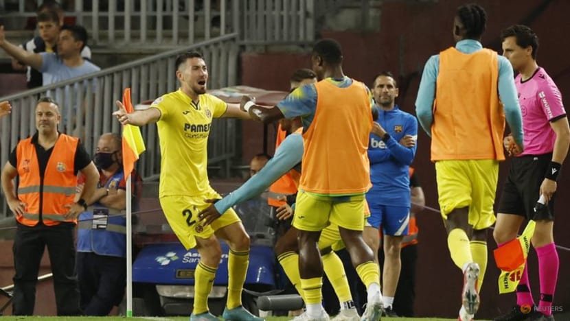 Villarreal win 2-0 at Barcelona to qualify for Europa Conference League Villarreal win 2-0 at Barcelona to qualify for Europa Conference League