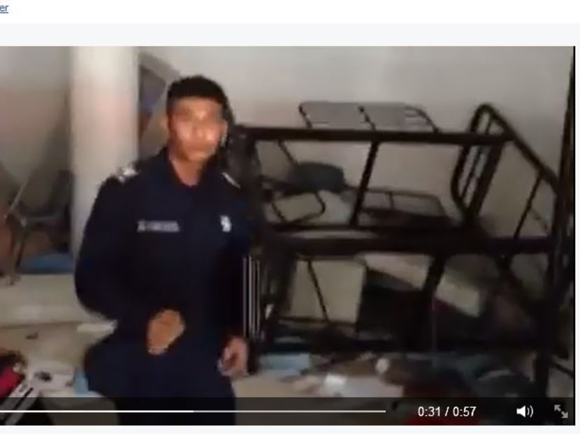 ‘Wrecked dorm’ videos an isolated incident: SCDF