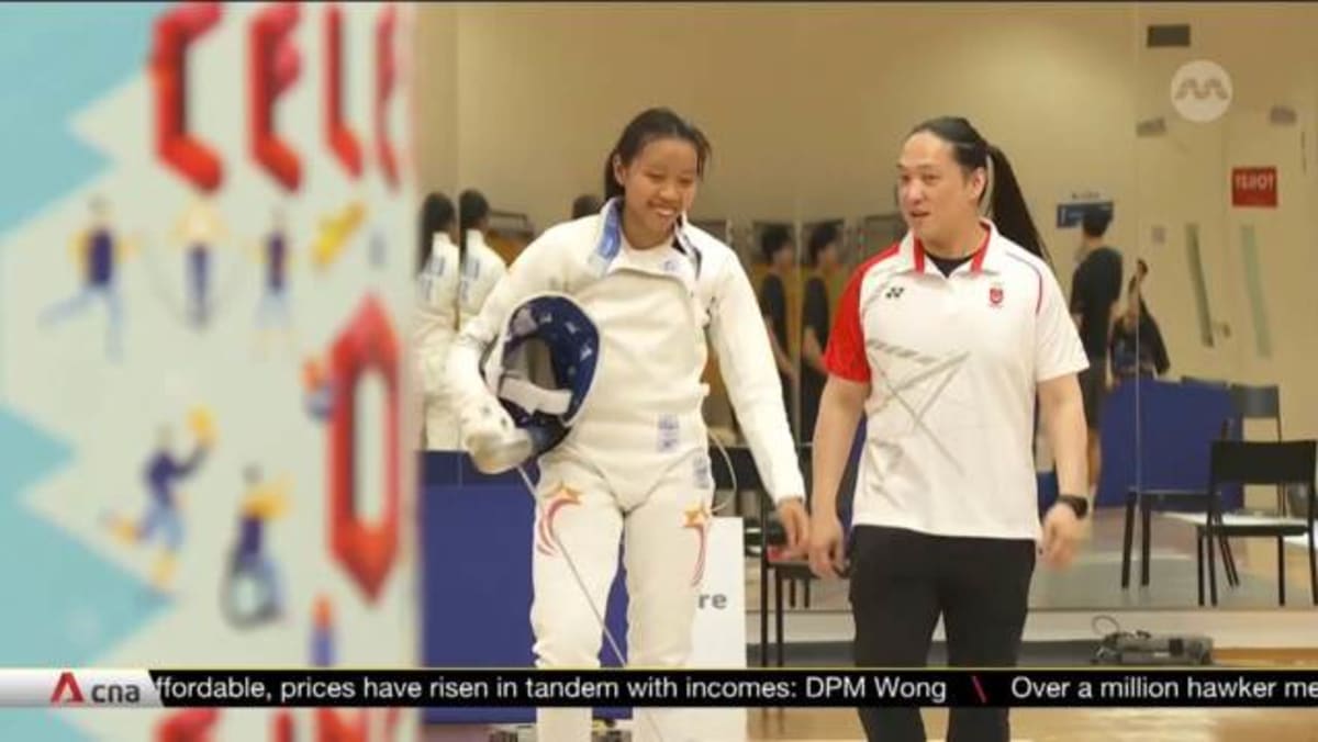Fencing Singapore looks to top best SEA Games haul Video CNA