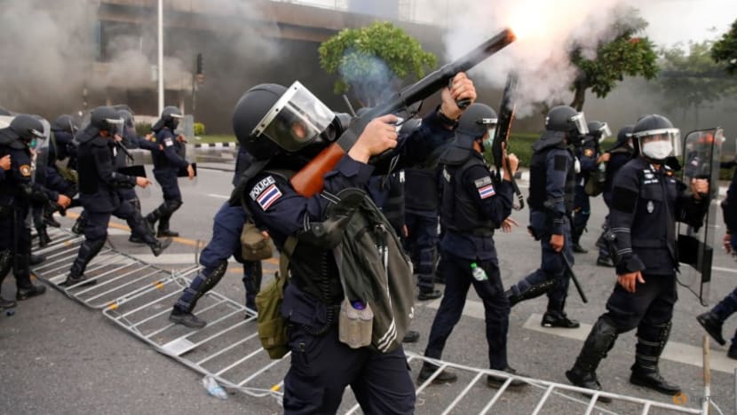 Thai police say use of force necessary as protesters plan new rally Thai police say use of force necessary as protesters plan new rally
