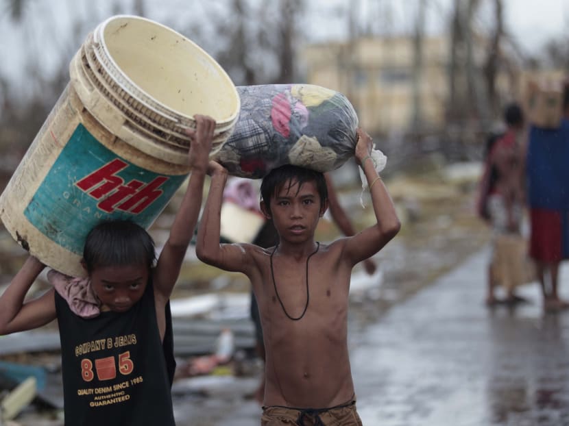 Helping the survivors of Typhoon Haiyan