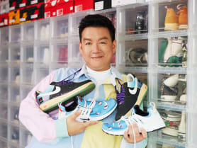 Why this sneaker collector in Singapore gives away up to 50 pairs a year