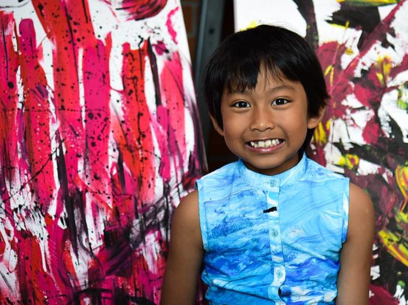 7-year-old Thai artist unleashes imagination through colourful fabric 7-year-old Thai artist unleashes imagination through colourful fabric