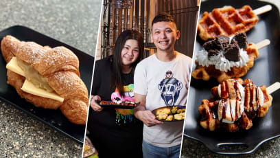 Dessert Hawker Takes 30% Pay Cut From Bank Job To Open Stall Selling $2.50 Kaya Butter Croissant