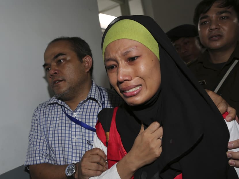 Indonesian janitors get up to 8 years in rape case