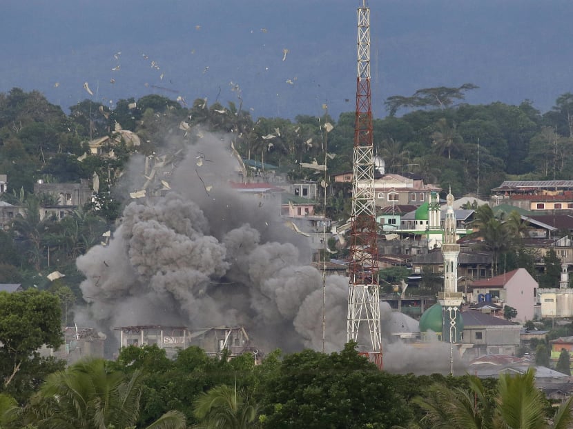 Thanks to the costs involved in fighting militants in Marawi, the Philippines will be channelling their resources to help with the rehabilitation and rebuilding of Marawi instead of funding the 2019 hosting of the SEA Games. Photo: AP